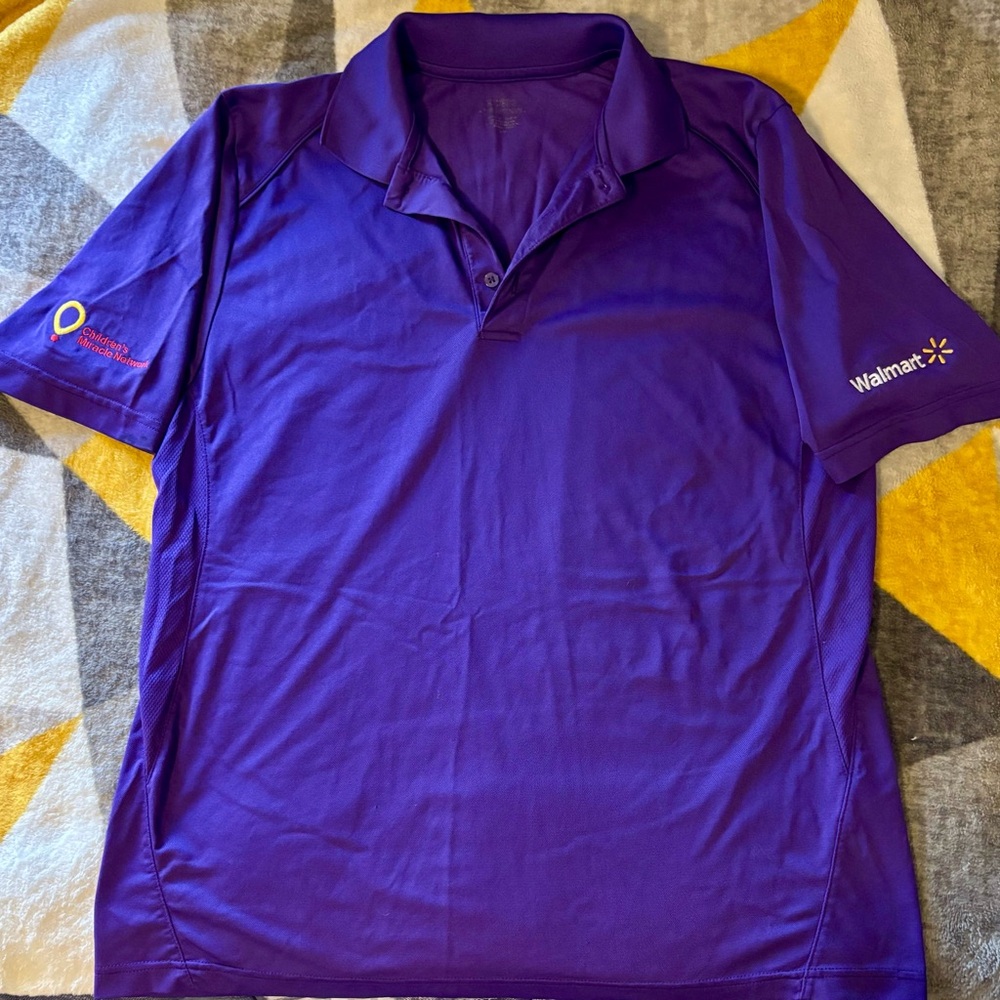 Walmart Apparel CMN DriFit L Men's Polo